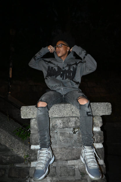 Charcoal Washed Hoodie