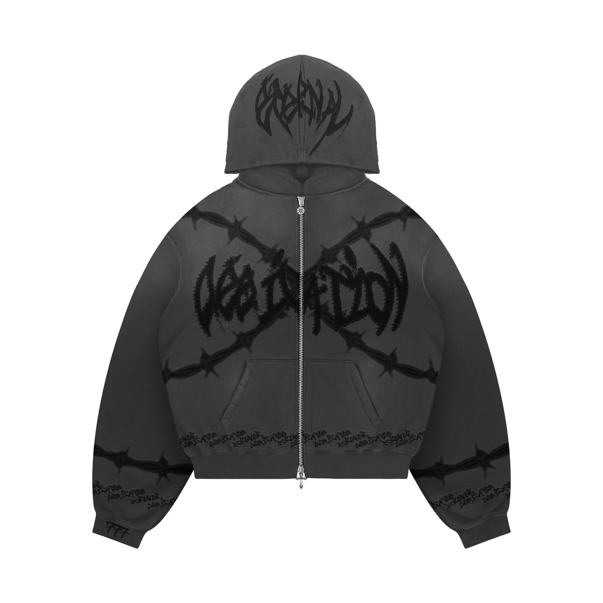 Charcoal Washed Hoodie